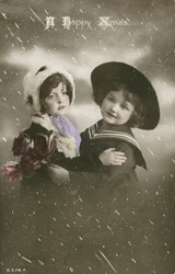 Edwardianische Postkarte