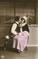 Edwardianische Postkarte