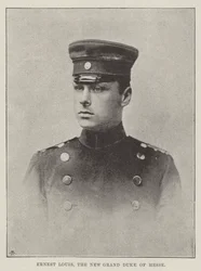 Ernst Ludwig, der neue Großherzog von Hessen