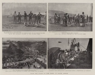 Von der Küste zur Front in Südafrika