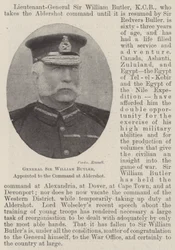 General Sir William Butler, zum Kommandeur in Aldershot ernannt