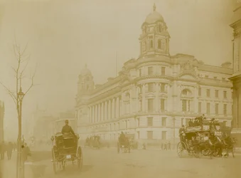 Allgemeine Ansicht des neuen Kriegsministeriums in Whitehall