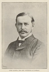 Lord Harris, der neue Gouverneur von Bombay