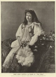 Miss Cissy Loftus als Haidee in Don Juan