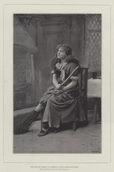 Miss Ellaline Terriss als Aschenputtel im Lyceum-Pantomime