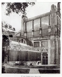 Haus von Mr. Alma Tadema, Nordseite, 34 Grove End Road, London