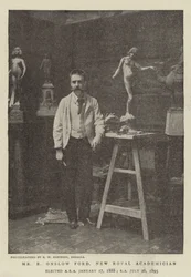 Mr. E. Onslow Ford, neuer Royal Academician