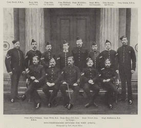 Unteroffiziere für Westafrika