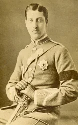Porträt von Prinz Albert Victor von Wales