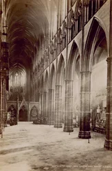 Postkarte der Westminster Abbey