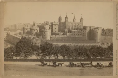 Postkarte mit einem Bild des Tower of London