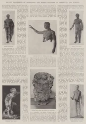 Jüngste Entdeckungen von versunkener und vergrabener Statuen in Cerigotto und Pompeji