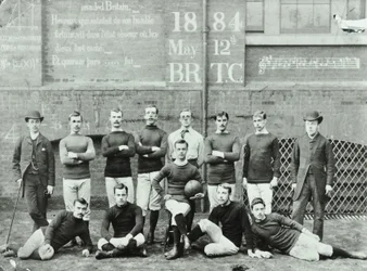 Rosendale Road School: Fußballmannschaft, 1884
