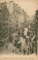 Savoy Hotel und Hotel Cecil, Strand, London