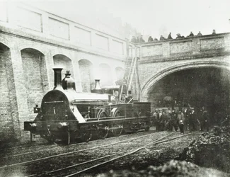Stafford Street, experimentelle Lokomotive, 1862