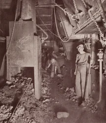 Kesselraum eines Schlachtschiffs