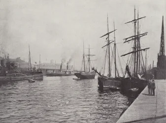 Der Clyde in Glasgow