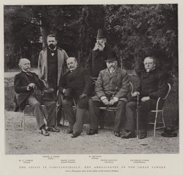 Die Krise in Konstantinopel, die Botschafter der Großmächte