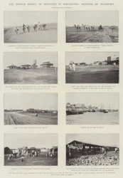 Die französische Einflusssphäre in Somaliland, Transportmethoden