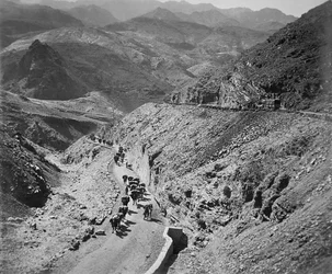 Der Khyber-Pass, Nordwestgrenze Indiens