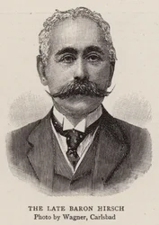 Der verstorbene Baron Hirsch