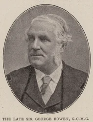 Der verstorbene Sir George Bowen, GCMG