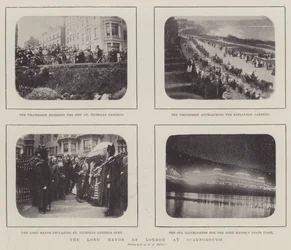 Der Lord Mayor von London in Scarborough