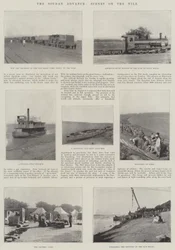 Der Vormarsch im Sudan, Szenen am Nil