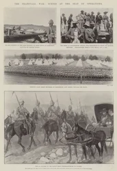 Der Transvaal-Krieg, Szenen am Einsatzort