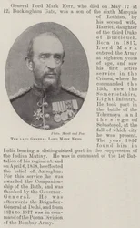 Der verstorbene General Lord Mark Kerr