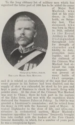 Der verstorbene Major Neil Macleod