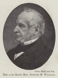 Der verstorbene Right Honourable Spencer H. Walpole