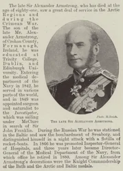 Der verstorbene Sir Alexander Armstrong