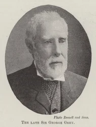 Der verstorbene Sir George Grey