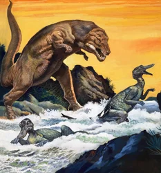 Tyrannosaurus Rex, aus 