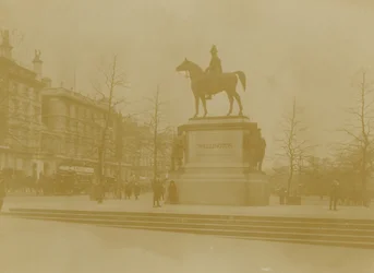 Wellingtons Statue im Hyde Park, London
