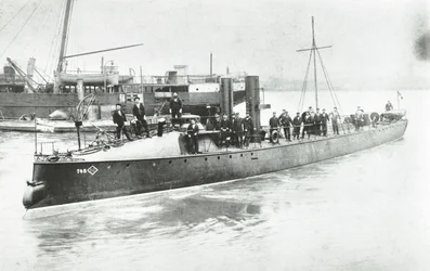 Yarrow and Company Schiffswerft, Isle of Dogs, Torpedoboot Nr. 80, London, 1887