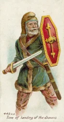 449 n. Chr., Zeit der Landung der Sachsen