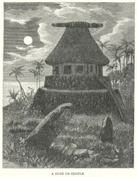 Ein Bure oder Tempel (Gravur)
