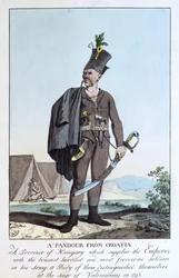 Ein Pandur aus Kroatien