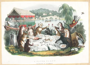 Eine Wasserparty - Picknick in Richmond