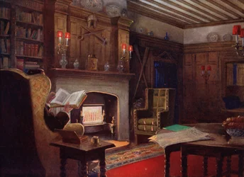 Gemütliche Ecke in der Raucherlounge