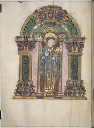 St. Swithun, Benedictional of St Aethelwold, 971-984