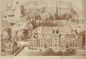 Erweiterungen des Jesus College, Cambridge (Stich)