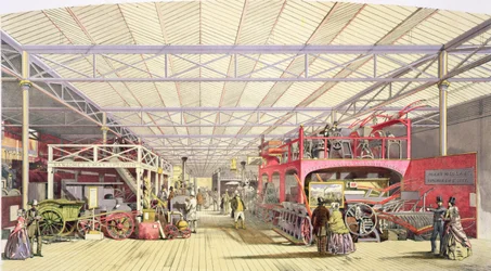 Landwirtschaft, aus Dickinsons umfassenden Bildern der Großen Ausstellung von 1851, veröffentlicht 1854