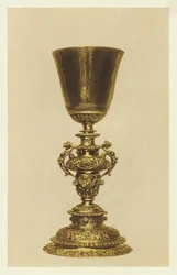 Antiker vergoldeter Kelch