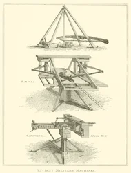Antike Militärmaschinen (Stich)