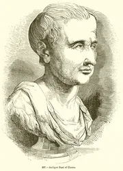 Antike Büste von Cicero