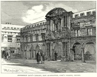 Erzbischof Lauds Bibliothek, Ostquadrant, John