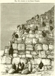 Aufstieg der großen Pyramide
